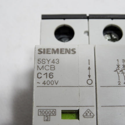 Siemens 5SY4316-7 Leistungsschalter  MCB C16 - Maranos.de