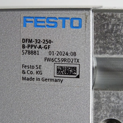 Festo Führungszylinder DFM-32-250-B-PPV-A-GF 578881 / Neu - Maranos.de