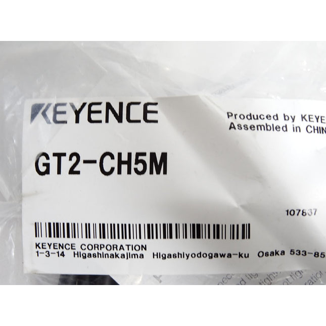 Keyence Messkopfkabel GT2-CH5M 5m / Neu OVP