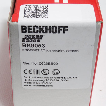 Beckhoff Buskoppler Profinet RT BK9053 / Neu OVP versiegelt