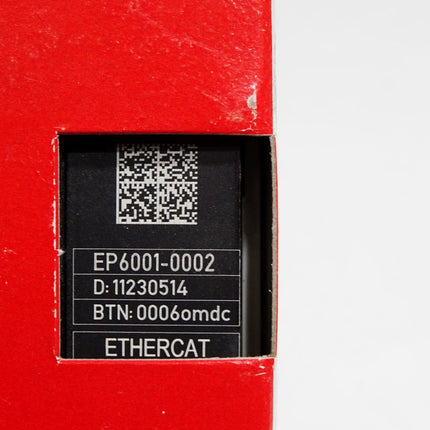 Beckhoff EtherCAT Box serielle Schnittstellenmodul EP6001-0002 / Neu OVP