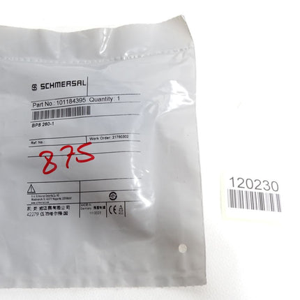 Schmersal Betätiger BPS260-1 101184395 / Neu OVP