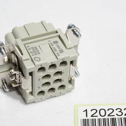 Harting Buchseneinsatz H-EE 10 B 10181400 / Neu