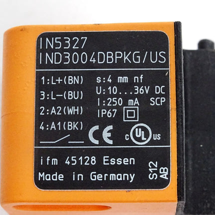 Ifm Electronic IN5327 IND3004DBPKG/US-100-DPV Induktiver Doppelsensor - Maranos.de