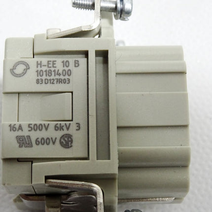 Harting Buchseneinsatz H-EE 10 B 10181400 / Neu