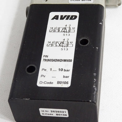 AVID Magnetventil 791N024DWD1MN00 1…10bar 0251 24V 1.6W - Maranos.de