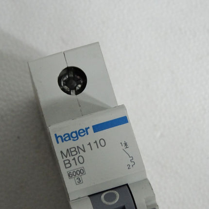 Hager Leitungsschutzschalter MBN110 B0