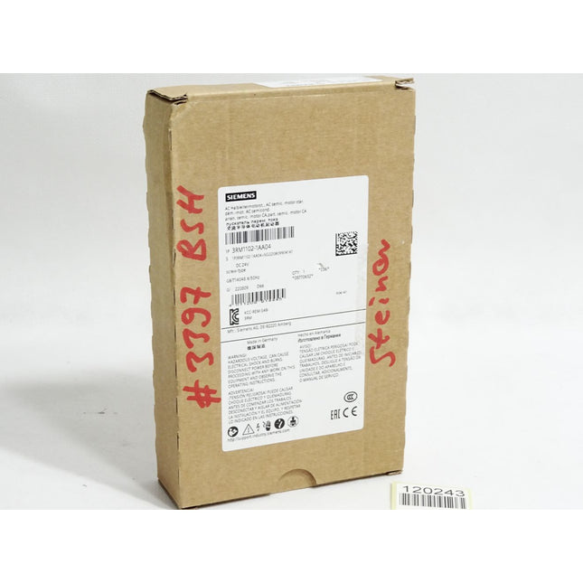 Siemens AC Halbleitermotorstarter 3RM1102-1AA04 / Neu OVP - Maranos.de