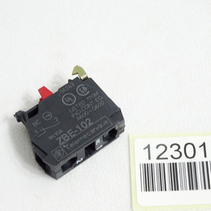 Telemecanique Hilfsschalter Kontaktblock ZBE-102 / Unbenutzt