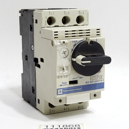 Telemecanique GV2-P08 2.5-4A Motorschutzschalter GV2P08 - Maranos.de