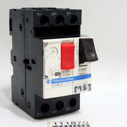 Telemecanique GV2ME20 GV2-ME20 13-18A Motorschutzschalter - Maranos.de