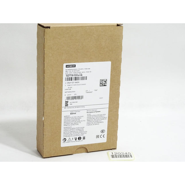 Siemens AC Halbleitermotorstarter 3RM1107-1AA04 / Neu OVP - Maranos.de