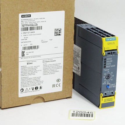 Siemens AC Halbleitermotorstarter 3RM1107-1AA04 / Neu OVP - Maranos.de