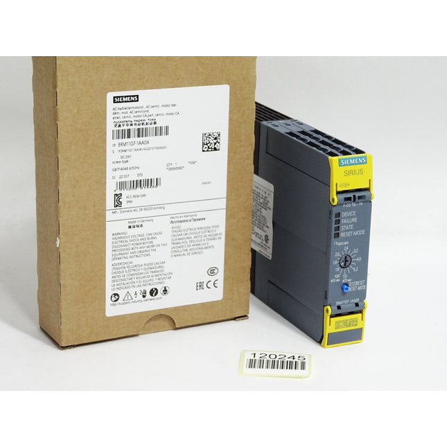 Siemens AC Halbleitermotorstarter 3RM1107-1AA04 / Neu OVP - Maranos.de