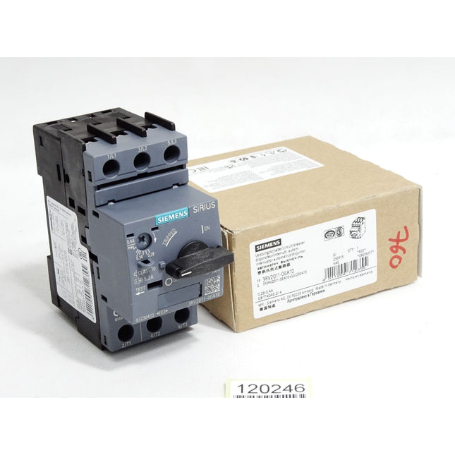 Siemens Leistungsschalter 3RV2011-0EA10 / Neu OVP - Maranos.de