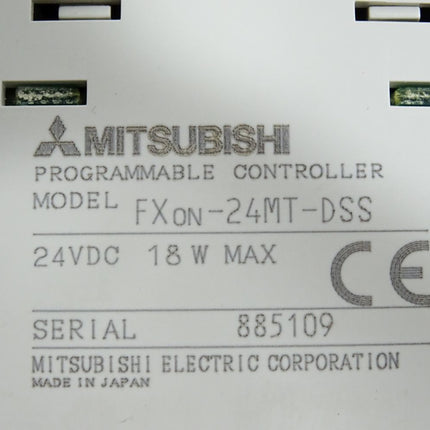 Mitsubishi Programmable Controller FXON-24MT-DSS 24VDC 18W I/O Module - Maranos.de