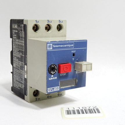 Telemecanique GV1-M03 0.25-0.4A GV1M03 Motorschutzschalter - Maranos.de