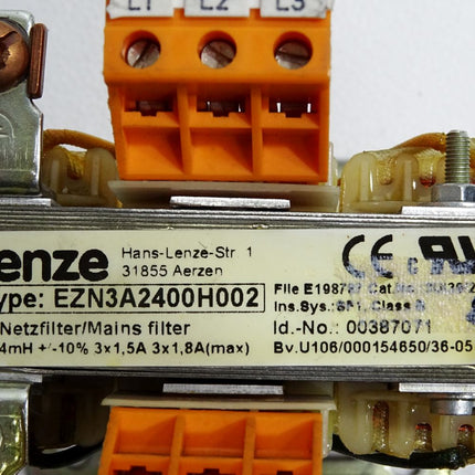 Lenze Netzfilter EZN3A2400H002 00387071 - Maranos.de
