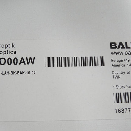 Balluff Kunstofffasern BFO00AW BFO D22-LAH-BK-EAK-10-02 / Neu OVP