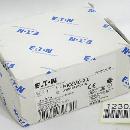 Eaton Motorschutzschalter PKZM0-2,5 XTPR2P5BC1NL 1.6...2.5A / Neu OVP