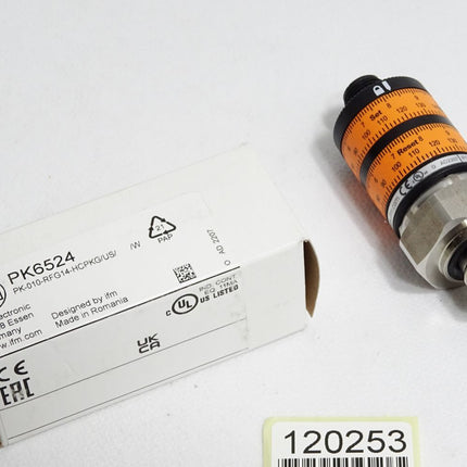 Ifm electronic PK6524 Druckschalter PK-010-RFG14-HCPKG/US / Neu OVP