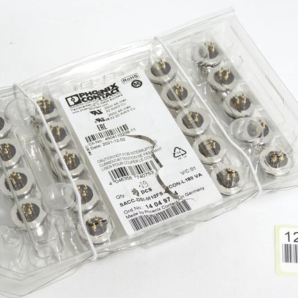 Phoenix Contact SACC-DSI-M12FS-4CON-L180 VA 1404974 / Inhalt:19 Stück / Neu OVP