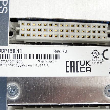 B&R 2005 Rückwandmodul 15 Steckplätze 3BP150.41 Rev.F0