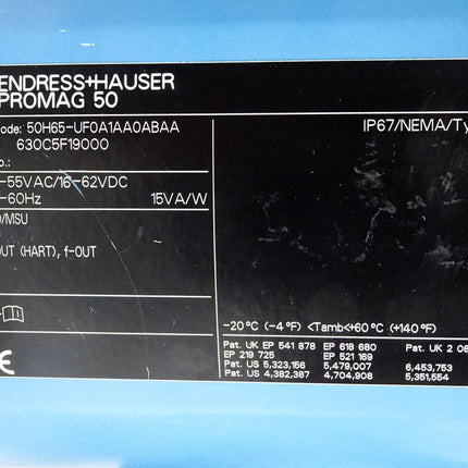 Endress+Hauser Promag 50 50H65-UF0A1AA0ABAA Durchflussmesser - Maranos.de