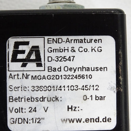 EA END-Armaturen 2/2-Magnetventil G1/2" MGAG2D132245610