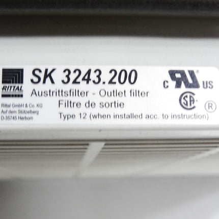 Rittal Austrittsfilter SK3243.200 - Gehäuse leicht gerissen - Maranos.de