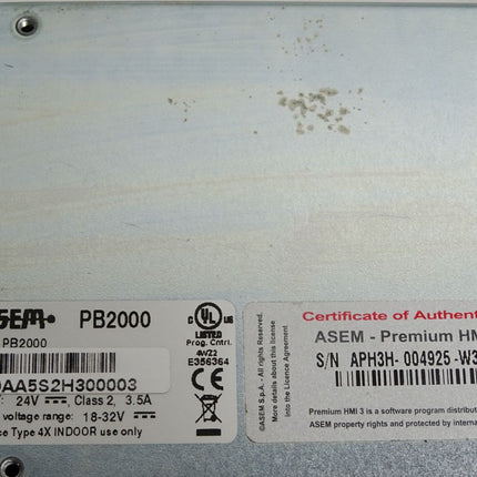 Asem lüfterloser Industrie-PC PB2000