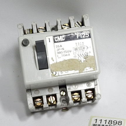 CMC FI25 25A 3P+N 380/220VAC 30mA FI Schutzschalter - Maranos.de