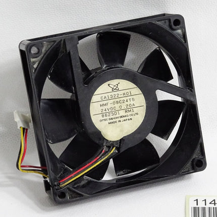 Optec Dai-Ichi Denko Wechselrichterlüfter CA1322-H01 MMF-09C24TS 24VDC 0.20A - Maranos.de