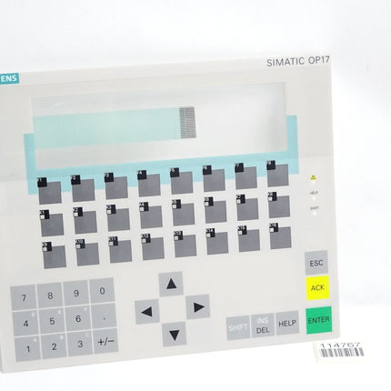 Membrane for Siemens OP17 Panel 6AV3 617-1JC00-0AX0 6AV3617-1JC00-0AX0 - Maranos.de