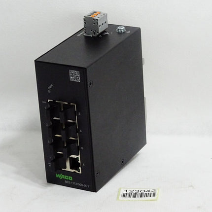Wago Industrial Eco Switch 8-Port 1000Base-T 852-1112 852-1112/000-001