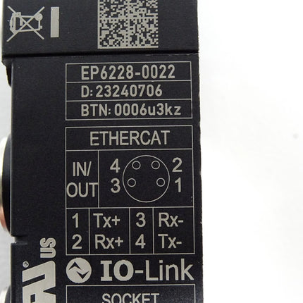 Beckhoff EtherCAT Box IO-Link-Modul EP6228-0022 - Maranos.de