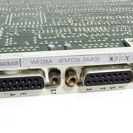 Siemens Positionierbaugruppe WF726A 6FM1726-3AA00 - Maranos.de