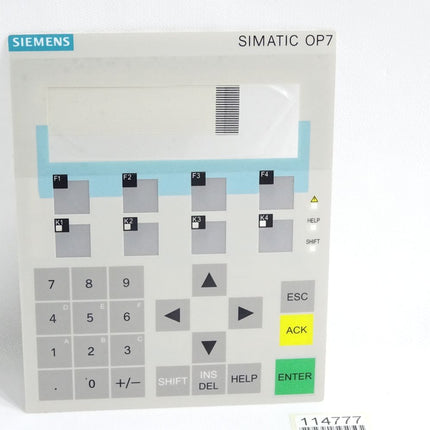 Membrane for Siemens OP7 Panel 6AV3607-1JC20-0AX1 6AV3 607-1JC20-0AX1 0AX2 - Maranos.de