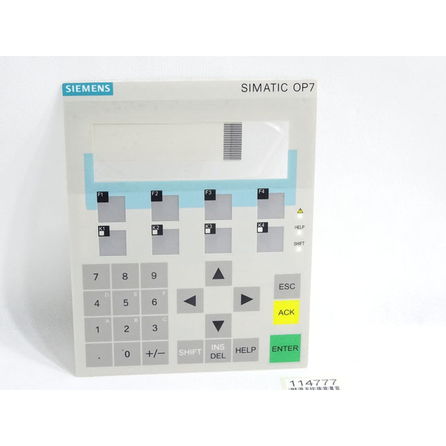 Membrane for Siemens OP7 Panel 6AV3607-1JC20-0AX1 6AV3 607-1JC20-0AX1 0AX2 - Maranos.de