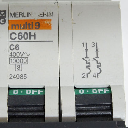 Merlin Gerin Multi9 C60H C6 400VAC 24985 - Maranos.de