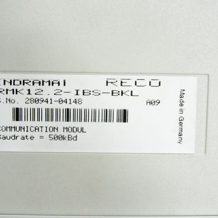 Rexroth Indramat Reco RMK12.2-IBS-BKL Kommunikationsmodul R911280941 / Neu OVP - Maranos.de