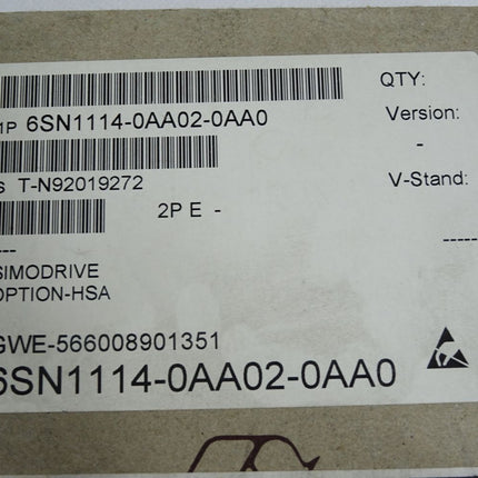 Siemens Simodrive Optionskarte HSA 6SN1114-0AA02-0AA0 / Neu OVP - Maranos.de