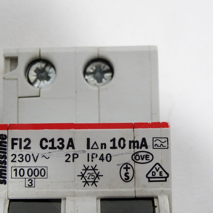 ABB Smissline FI2 C13A 10mA FI/LS-Schalter - Maranos.de
