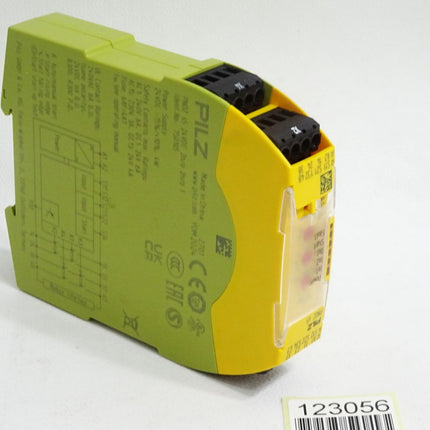 Pilz 750105 PNOZ s5 24VDC 2 n/o 2 n/o / Neuwertig ohne Abschlusswiderstand