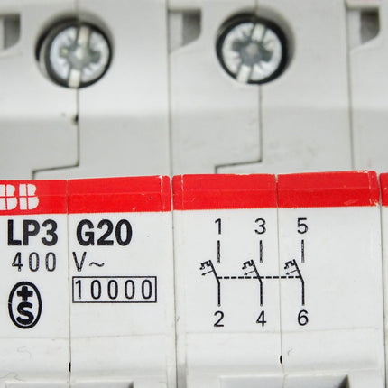 ABB Smissline LP3G20 LP3 G20 Leitungsschutzschalter - Maranos.de