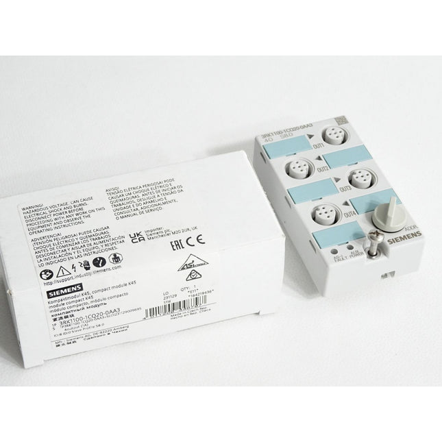 Siemens AS-i Kompaktmodul K45 3RK1100-1CQ20-0AA3 / Neu OVP - Maranos.de