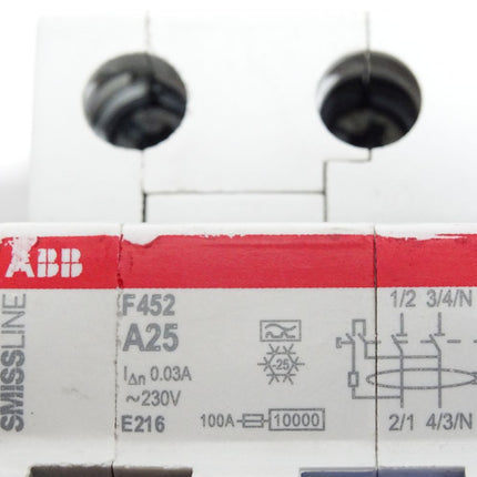 ABB Smissline F452A25/0.03 F452 A25 F452A25 FI LS-Schalter - Maranos.de