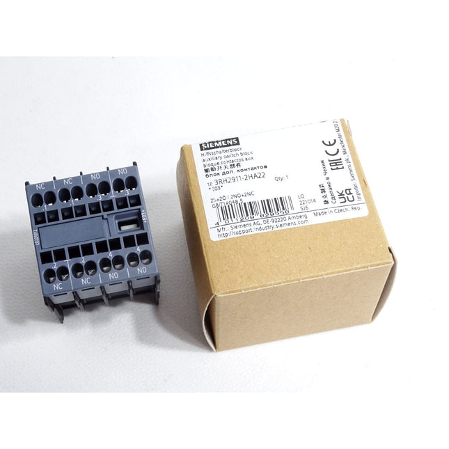 Siemens Hilfsschalterblock 3RH2911-2HA22 / Neu OVP - Maranos.de