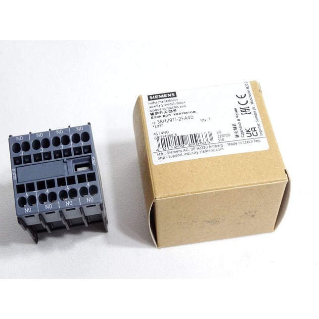 Siemens Hilfsschalterblock 3RH2911-2FA40 / Neu OVP - Maranos.de