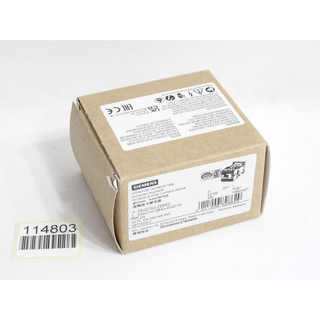Siemens Hilfsschütz 3RH2140-2BB40 / Neu OVP - Maranos.de
